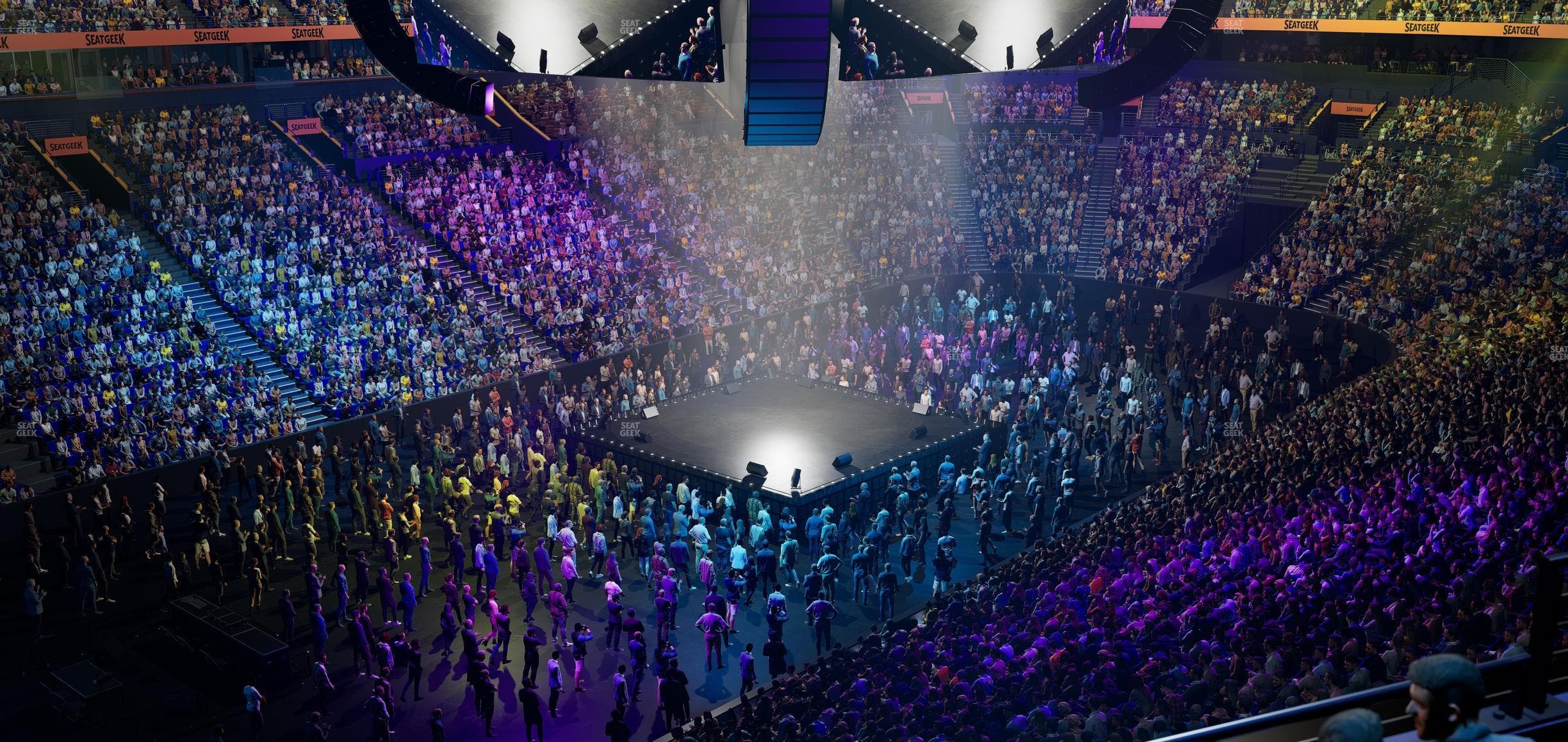 Bridgestone Arena - Section 205 Seat View