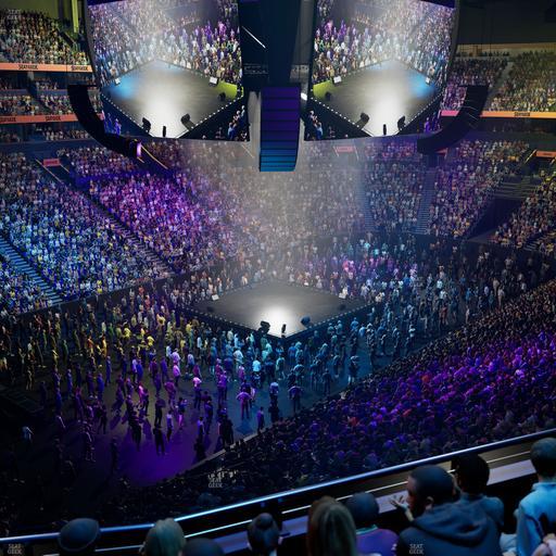 Bridgestone Arena - Section 205 Seat View