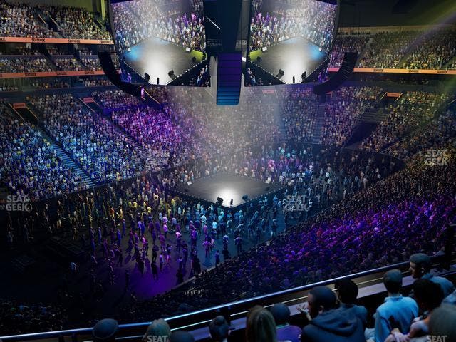 Bridgestone Arena - Section 205 Seat View