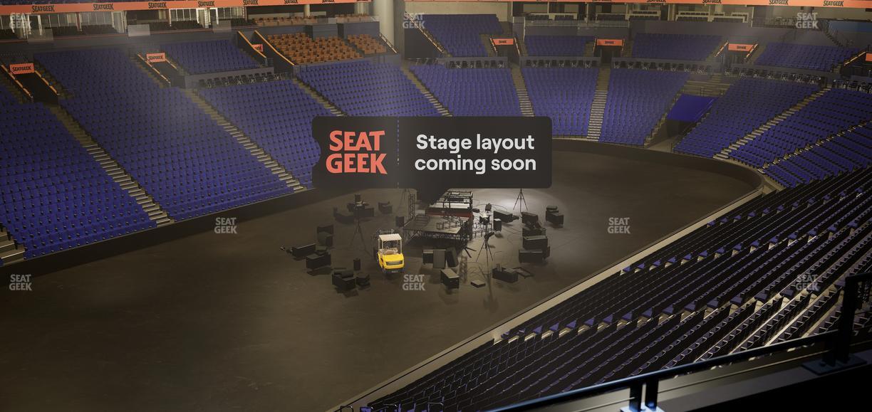 Bridgestone Arena - Section 205 Seat View