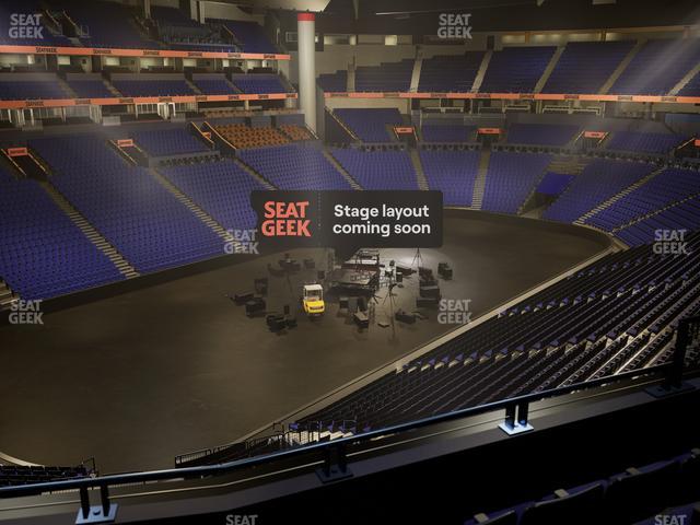 Bridgestone Arena - Section 205 Seat View