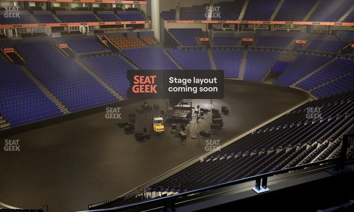 Bridgestone Arena - Section 205 Seat View