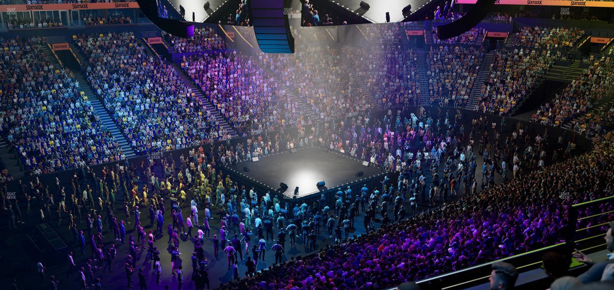 Bridgestone Arena - Section 206 Seat View