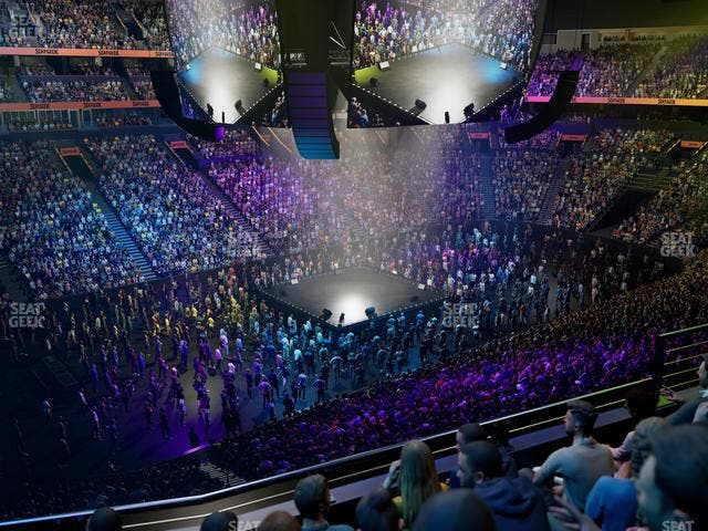 Bridgestone Arena - Section 206 Seat View