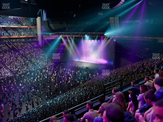 Bridgestone Arena - Section 206 Seat View