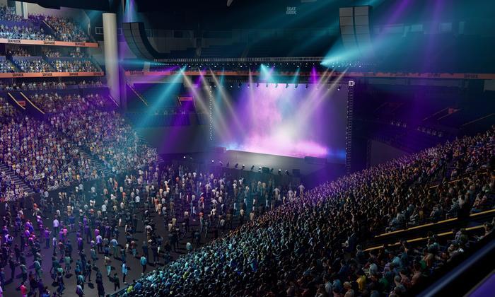 Bridgestone Arena - Section 206 Seat View