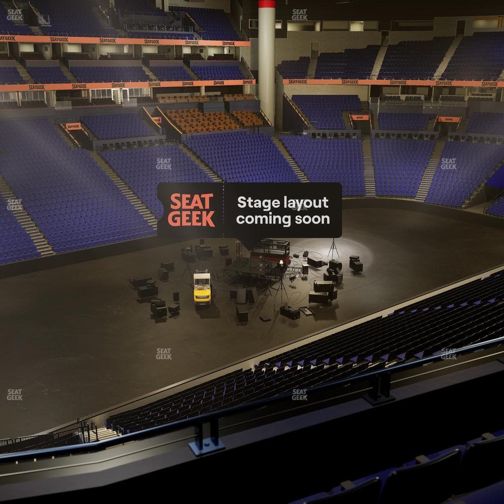 Bridgestone Arena - Section 206 Seat View