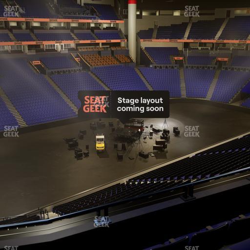 Bridgestone Arena - Section 206 Seat View