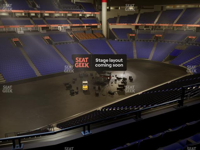 Bridgestone Arena - Section 206 Seat View