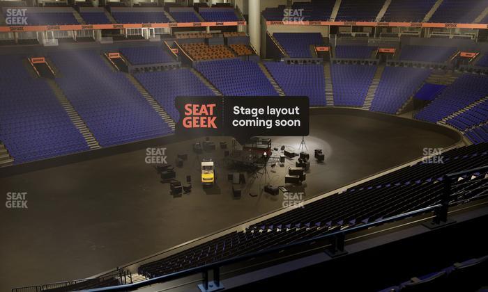 Bridgestone Arena - Section 206 Seat View