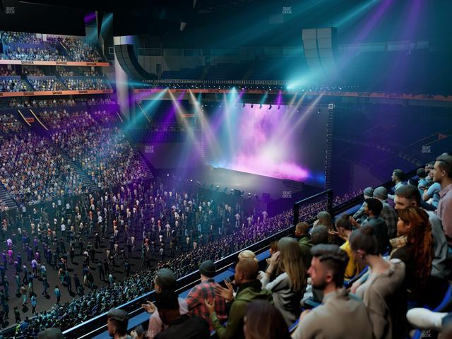 Bridgestone Arena - Section 207 Seat View Bridgestone Arena - Section 207 Seat View