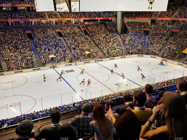 Bridgestone Arena - Section 207 Seat View