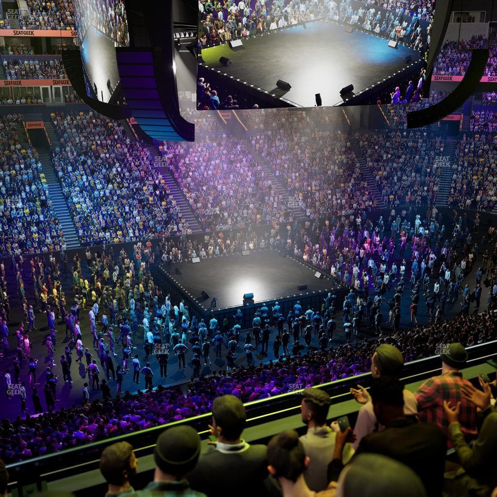 Bridgestone Arena - Section 207 Seat View