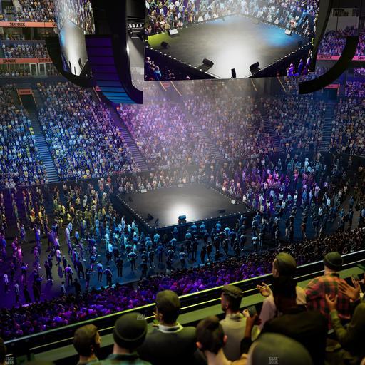 Bridgestone Arena - Section 207 Seat View