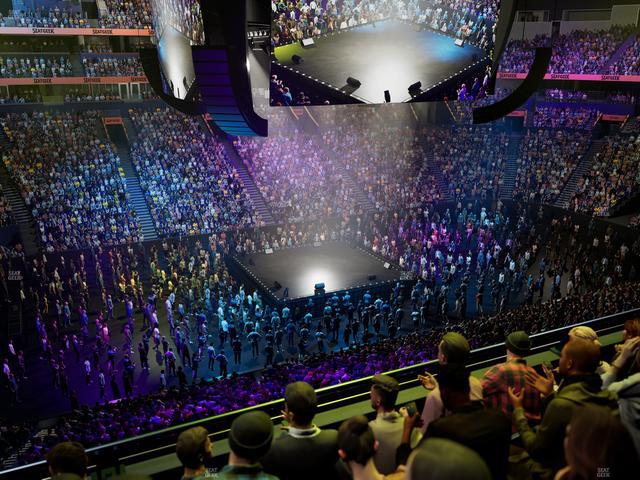 Bridgestone Arena - Section 207 Seat View