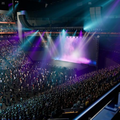 Bridgestone Arena - Section 207 Seat View