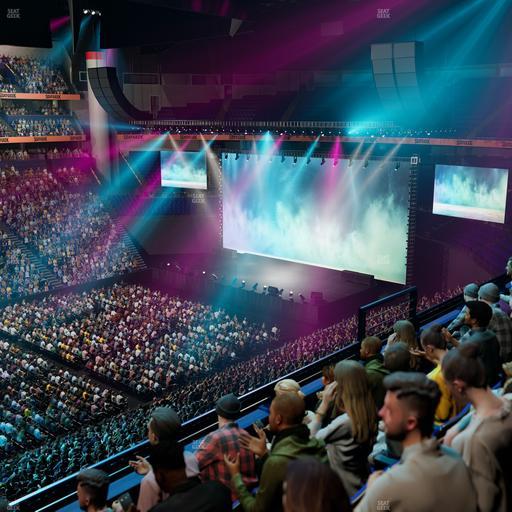 Bridgestone Arena - Section 207 Seat View
