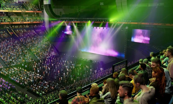 Bridgestone Arena - Section 207 Seat View