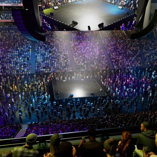 Bridgestone Arena - Section 208 Seat View