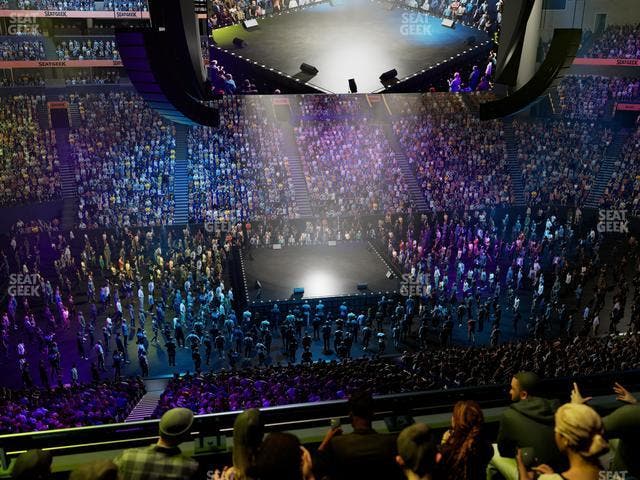 Bridgestone Arena - Section 208 Seat View