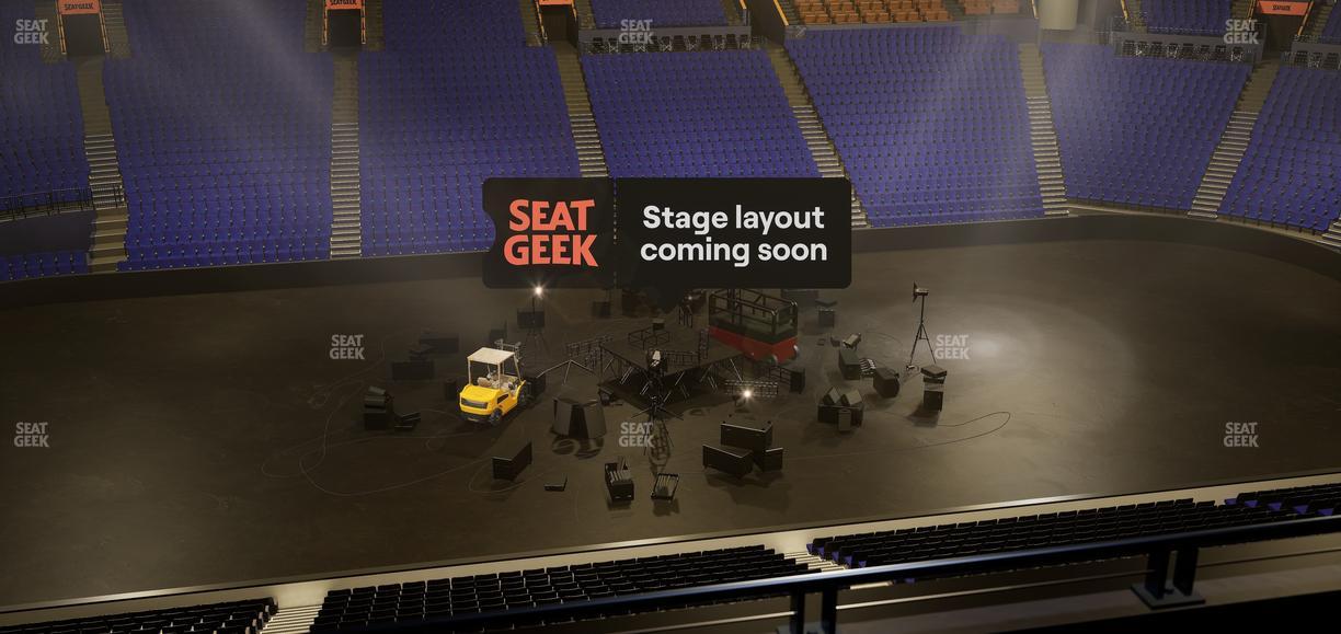 Bridgestone Arena - Section 208 Seat View