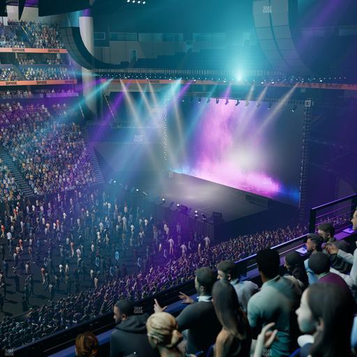 Bridgestone Arena - Section 208 Seat View