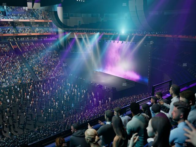 Bridgestone Arena - Section 208 Seat View Bridgestone Arena - Section 208 Seat View