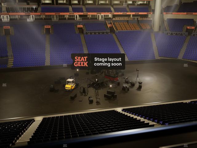 Bridgestone Arena - Section 208 Seat View