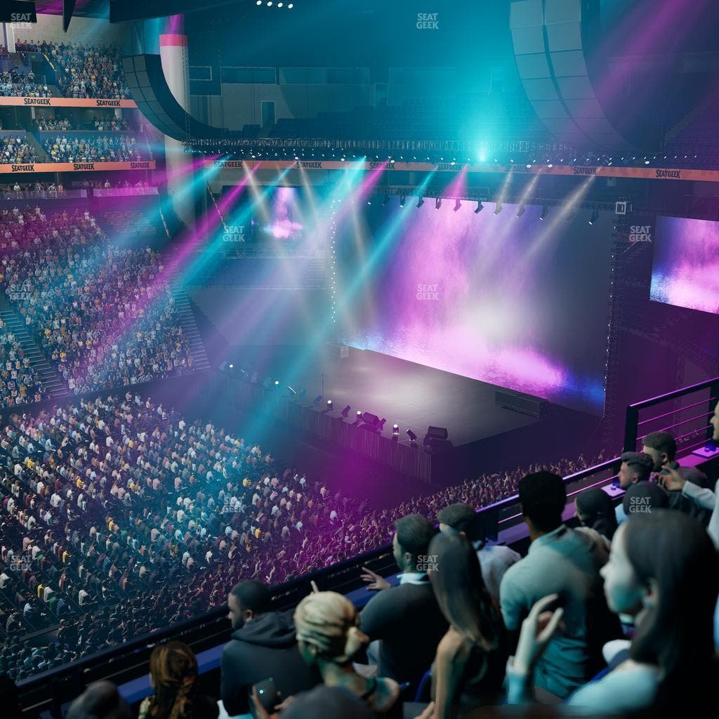 Bridgestone Arena - Section 208 Seat View