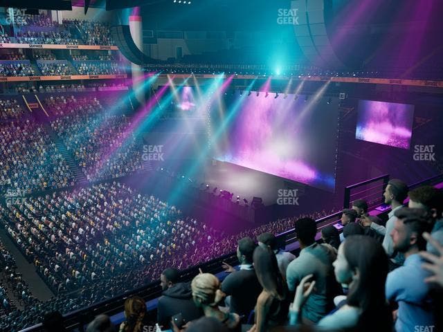 Bridgestone Arena - Section 208 Seat View