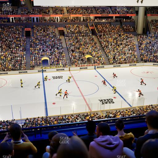 Bridgestone Arena - Section 208 Seat View