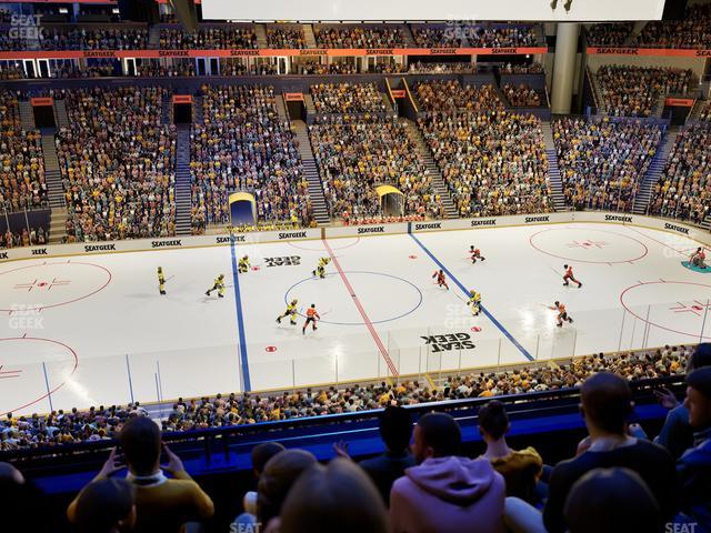 Bridgestone Arena - Section 208 Seat View