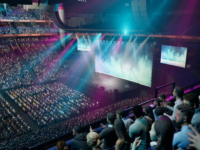 Bridgestone Arena - Section 208 Seat View Bridgestone Arena - Section 208 Seat View