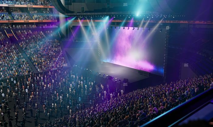 Bridgestone Arena - Section 208 Seat View