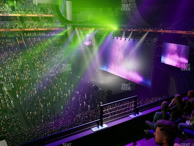 Bridgestone Arena - Section 209 Seat View