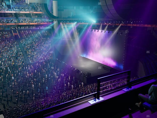 Bridgestone Arena - Section 209 Seat View