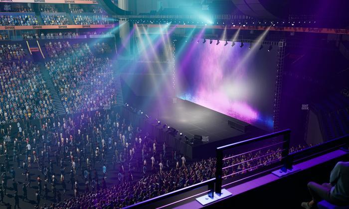 Bridgestone Arena - Section 209 Seat View