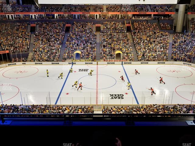 Bridgestone Arena - Section 209 Seat View