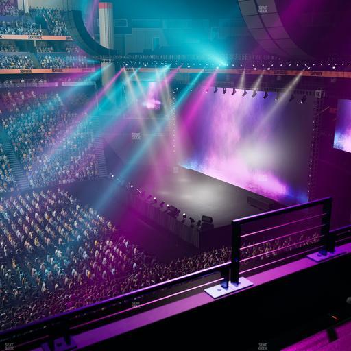 Bridgestone Arena - Section 209 Seat View