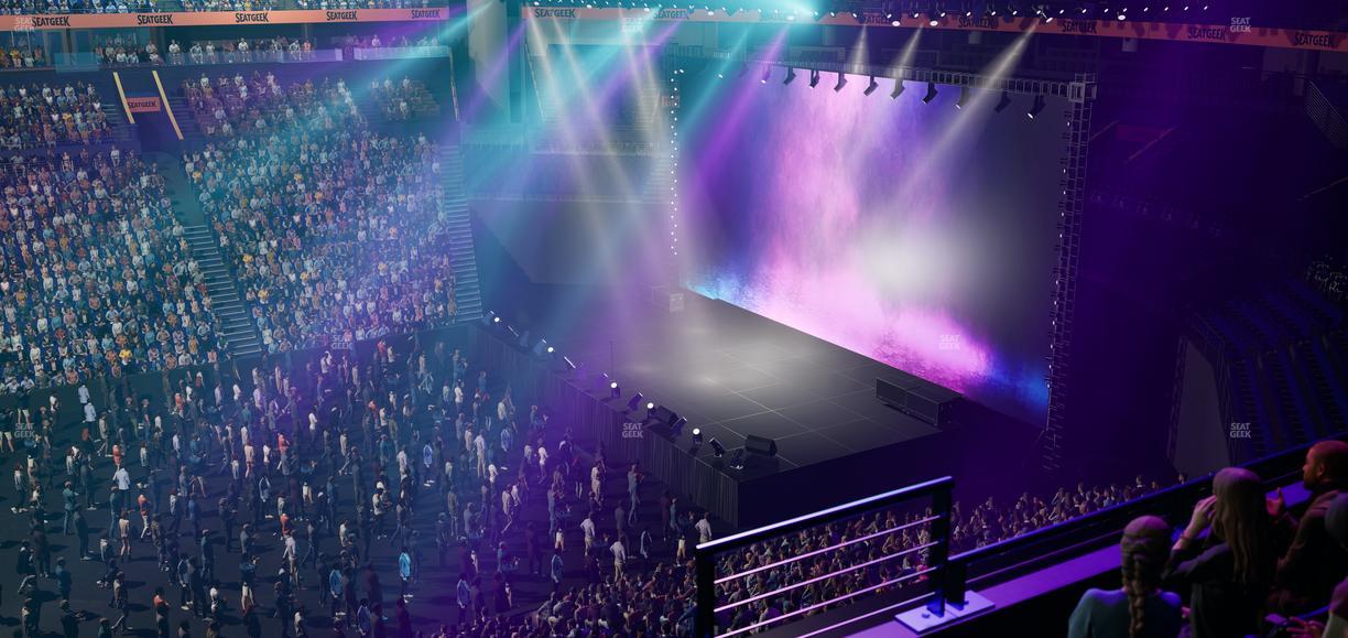 Bridgestone Arena - Section 209 Seat View