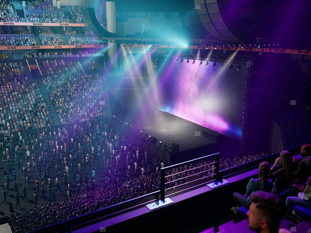 Bridgestone Arena - Section 209 Seat View Bridgestone Arena - Section 209 Seat View