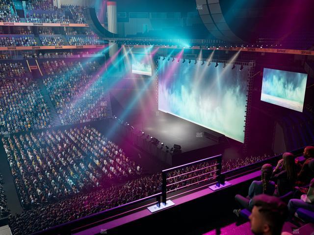 Bridgestone Arena - Section 209 Seat View Bridgestone Arena - Section 209 Seat View