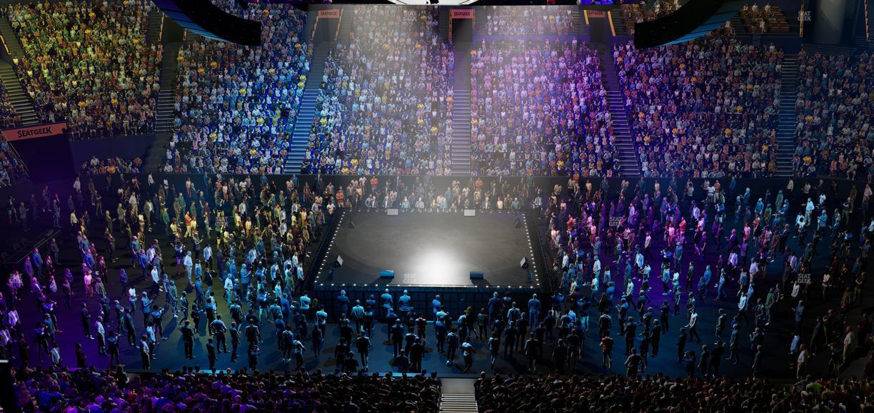 Bridgestone Arena - Section 209 Seat View