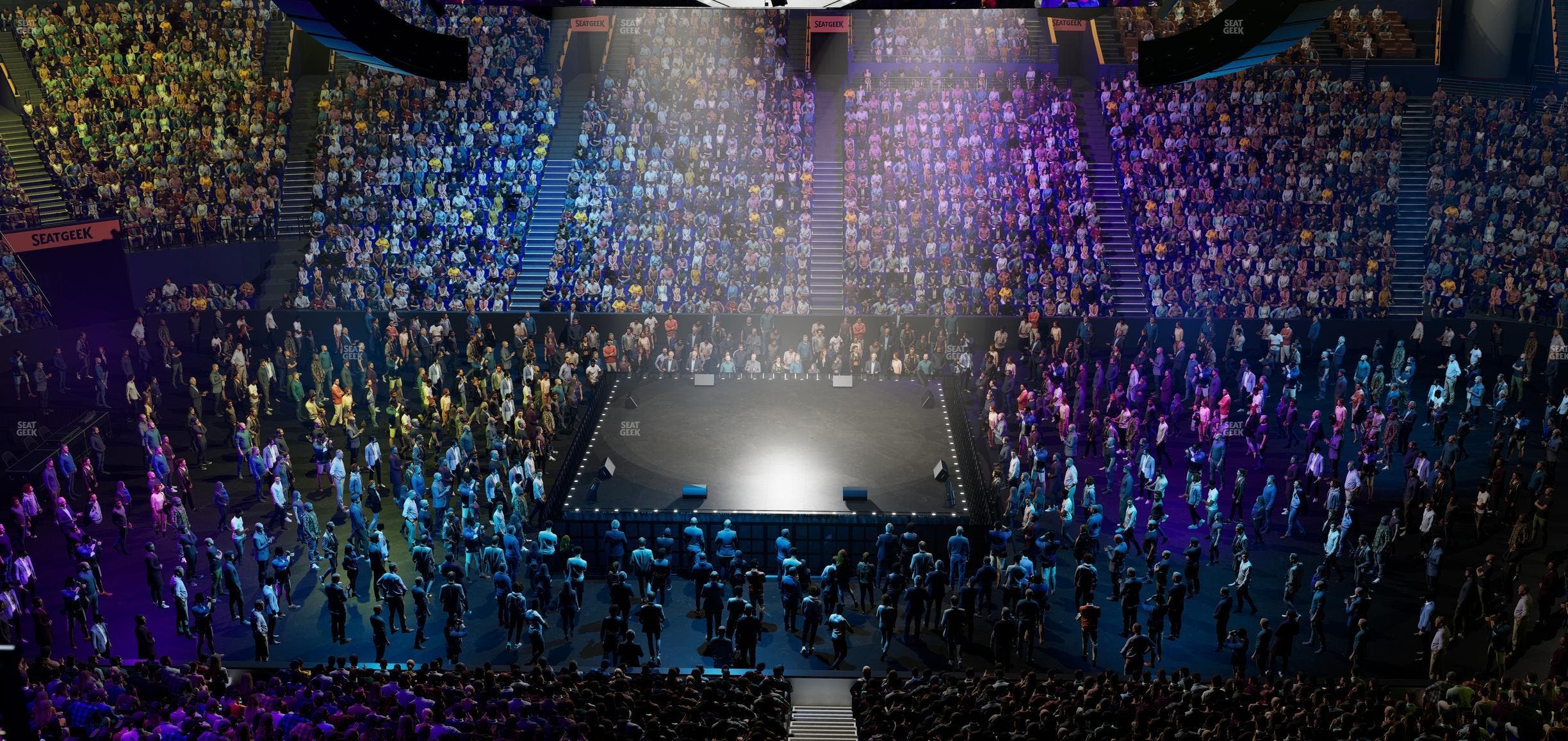 Bridgestone Arena - Section 209 Seat View