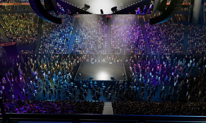 Bridgestone Arena - Section 209 Seat View