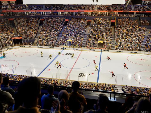 Bridgestone Arena - Section 210 Seat View