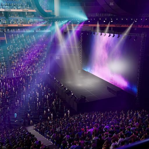 Bridgestone Arena - Section 210 Seat View