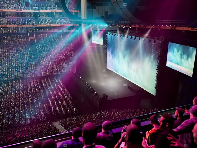 Bridgestone Arena - Section 210 Seat View Bridgestone Arena - Section 210 Seat View