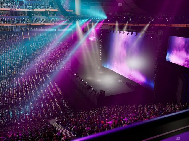 Bridgestone Arena - Section 210 Seat View