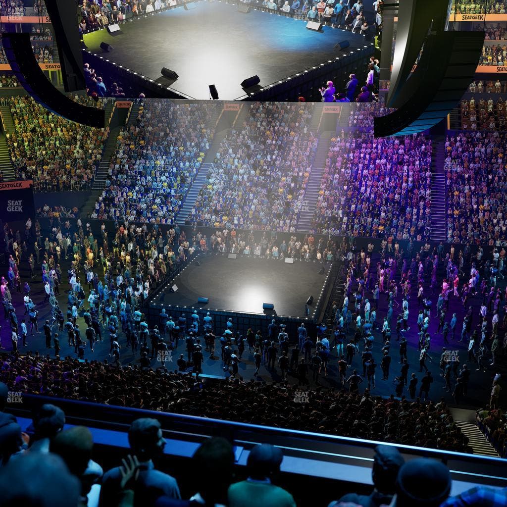 Bridgestone Arena - Section 210 Seat View